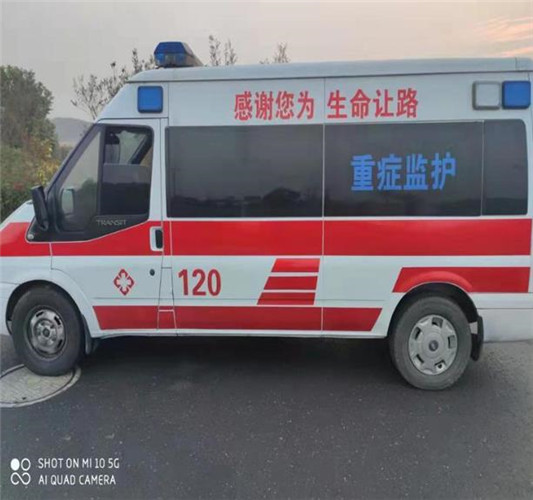 金台救护车出租服务案例3